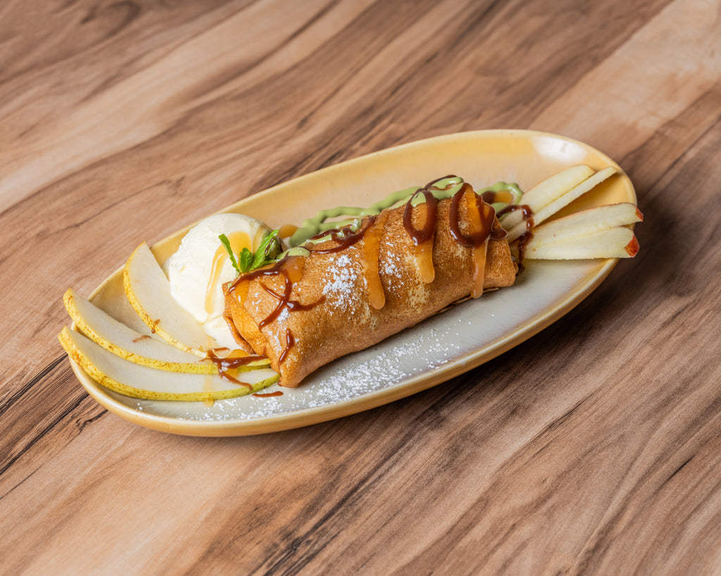Apple, Cinnamon & Vanilla Cream Crepes – Pack of 2